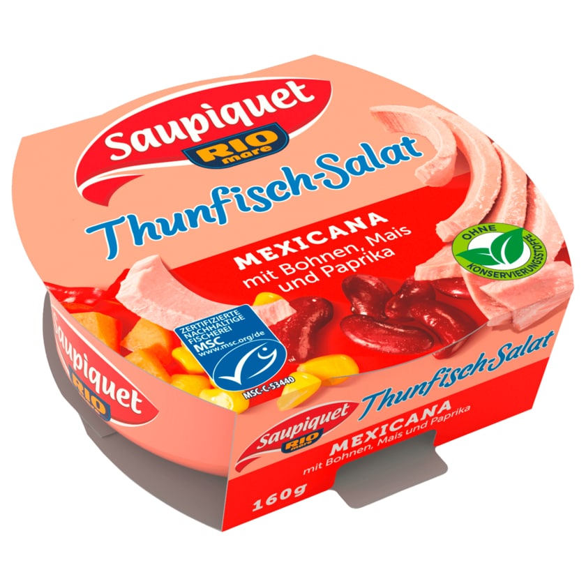 Saupiquet MSC Thunfisch-Salat Mexicana 160g